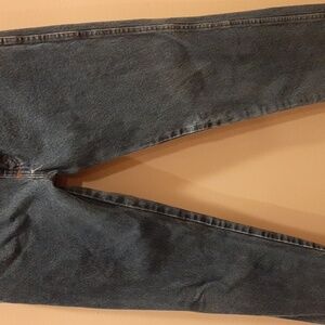 Rustled blue jeans, size 31x30
